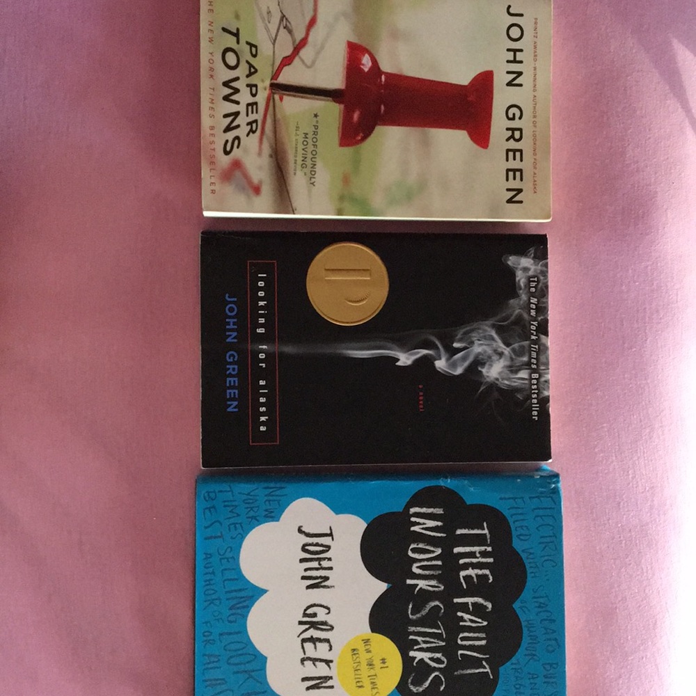 John Green books (3)